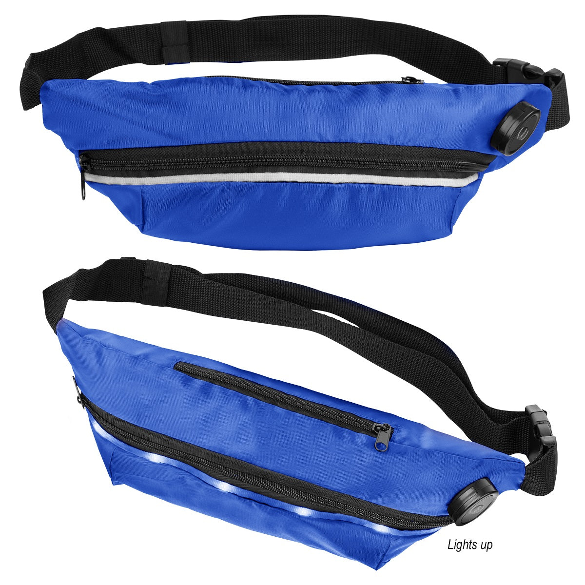 Trail Blazer Light Up Fanny Pack - Royal Blue
