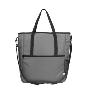 REPREVE RPET TOTE BAG - Black With Gray
