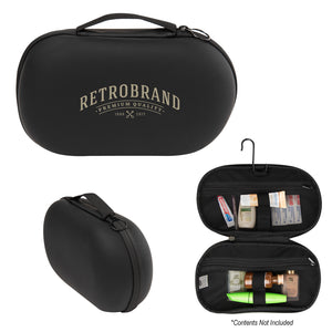 Jet Set Silicone Toiletry Bag - Black