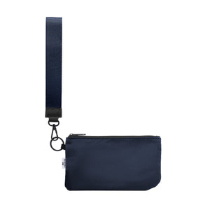 Anywhere rPET Wristlet Pouch - Navy With Navy