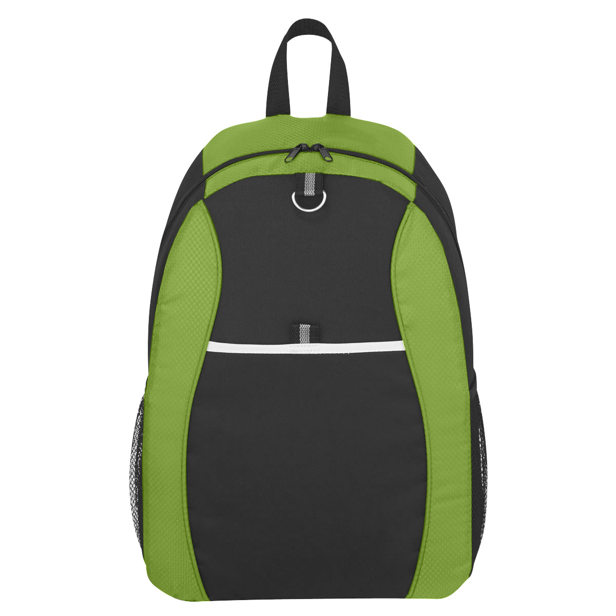 Sport Backpack - Lime With Black