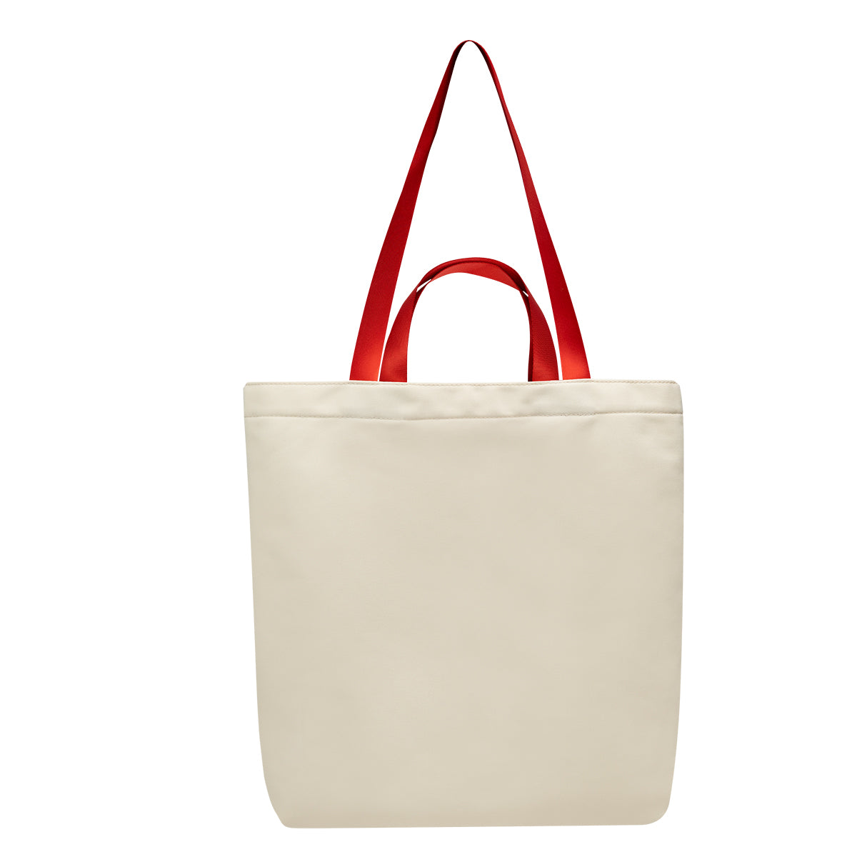 Melissa Tote Bag - Natural Red