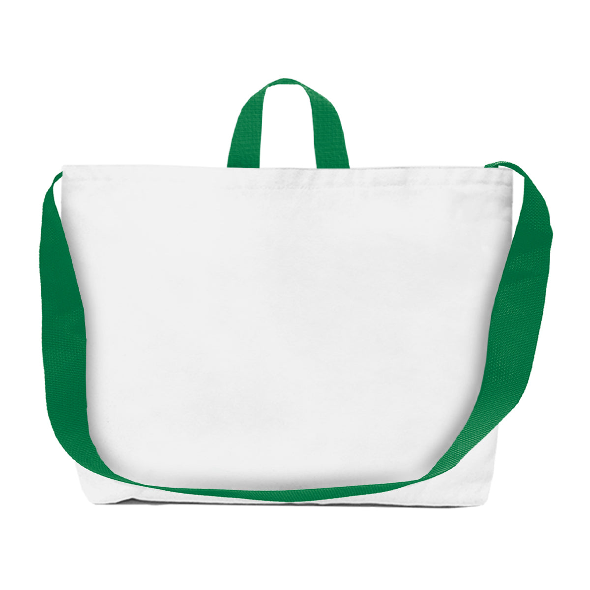 Sublime Series rPET Conference Tote Bag - White With Green