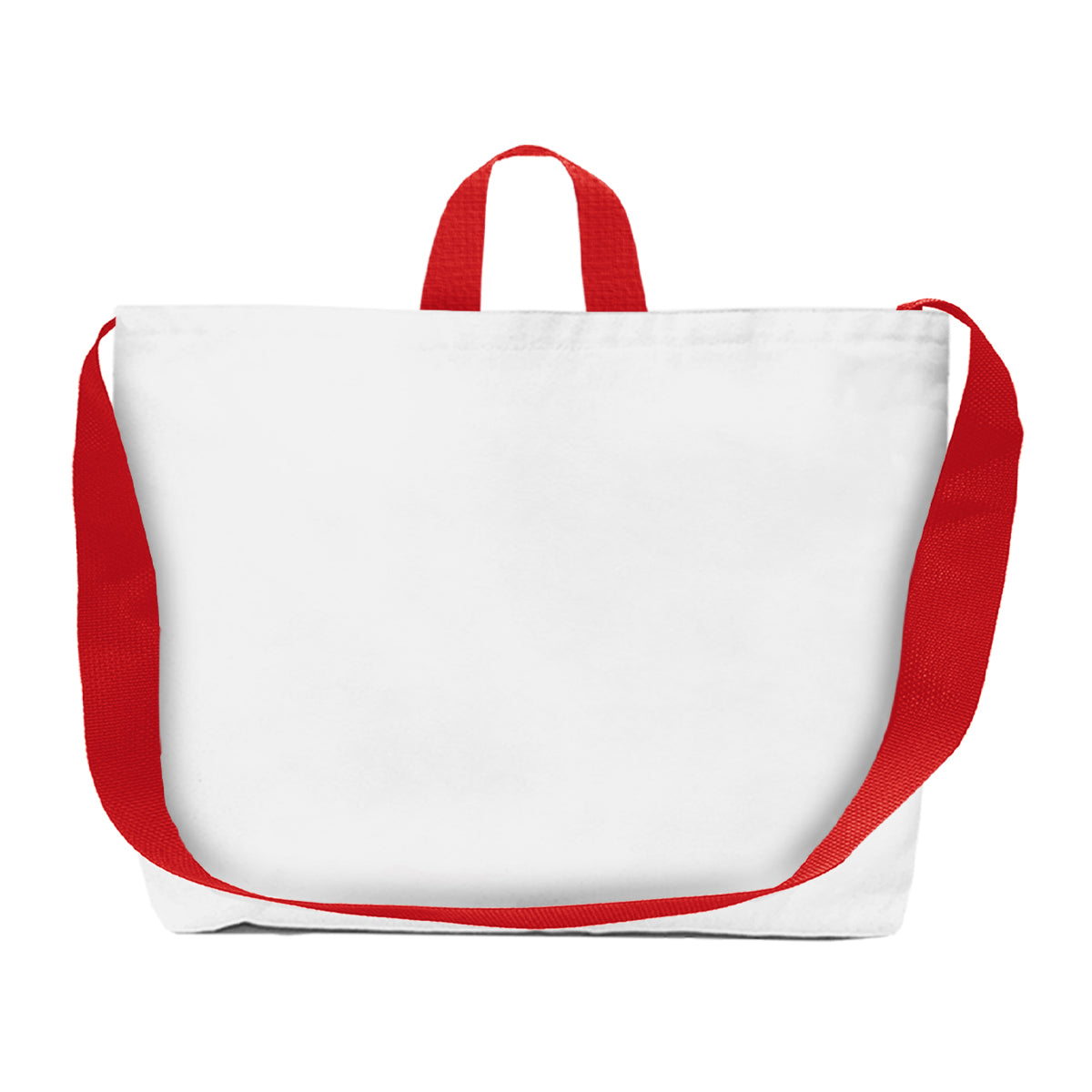 Sublime Series rPET Conference Tote Bag - White With Red