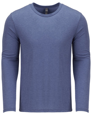 Next Level Apparel Men's Triblend Long-Sleeve Crew