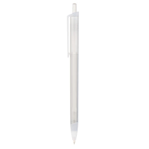 Slim Click Translucent Pen - Frost Clear