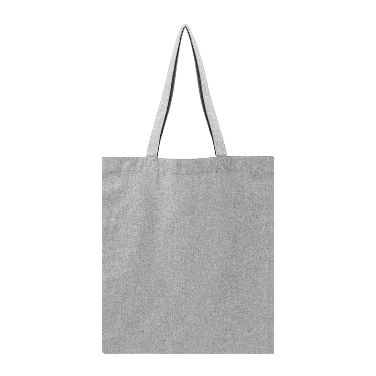 Aware™ 4 Oz. Recycled Cotton Tote Bag - Gray