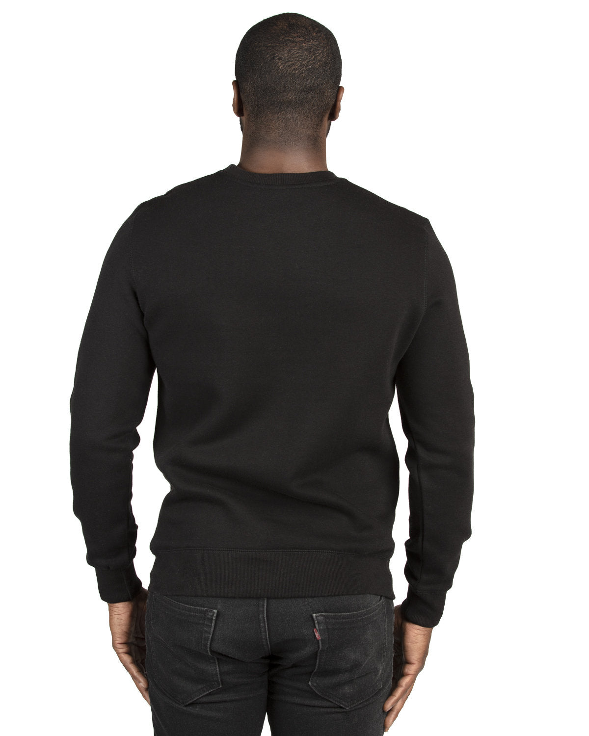 Threadfast Unisex Ultimate Crewneck Sweatshirt - Back