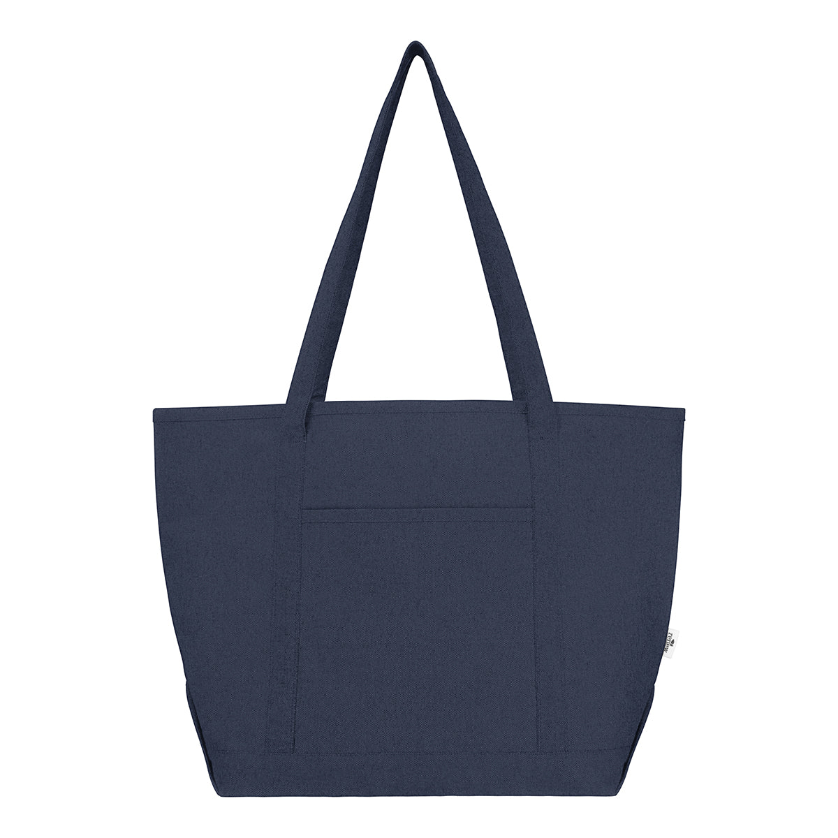 Cailee Recycled Cotton Starboard Tote Bag - Navy Blue