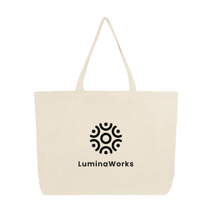 Aware™ 9 Oz. Recycled Cotton Shopper Tote Bag