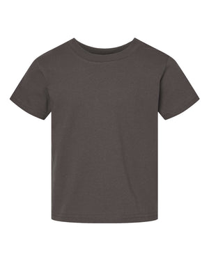 Rabbit Skins Toddler Cotton Jersey T-Shirt - Charcoal