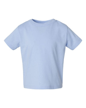 Rabbit Skins Toddler Cotton Jersey T-Shirt - Light Blue