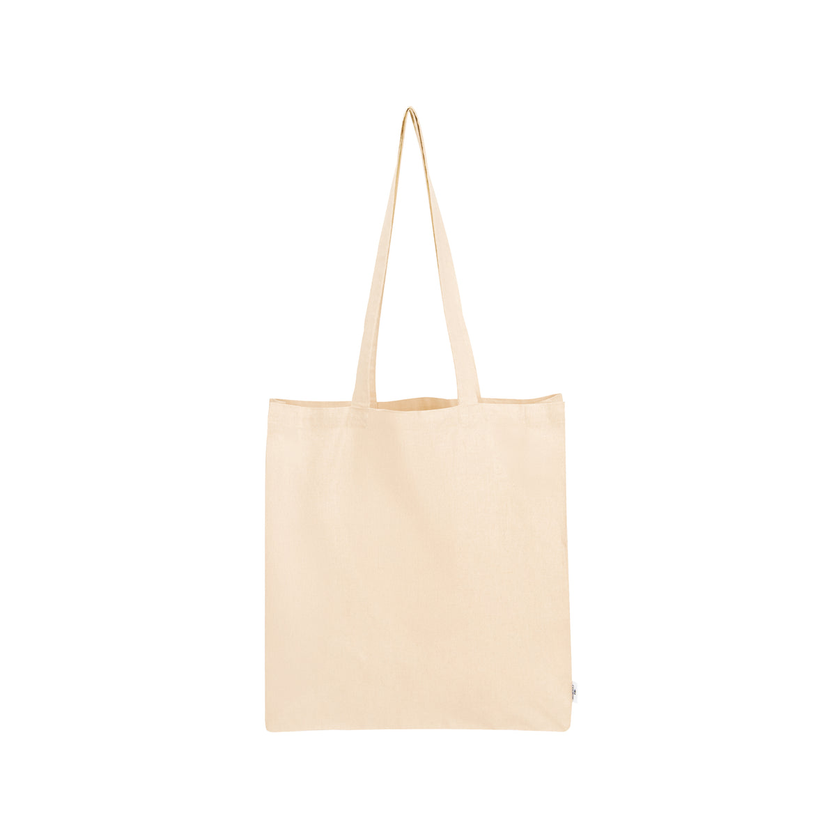 Arden 3 oz. Recycled Cotton Canvas Tote Bag - Heathered Beige