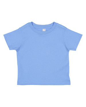 Rabbit Skins Toddler Fine Jersey T-Shirt - Carolina Blue