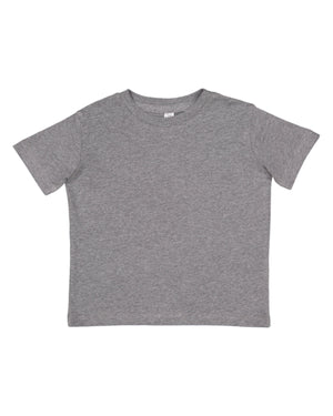 Rabbit Skins Toddler Fine Jersey T-Shirt - Granite Heather