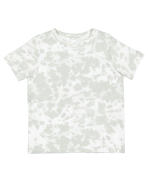 Rabbit Skins Toddler Fine Jersey T-Shirt - Haze Tie Dye