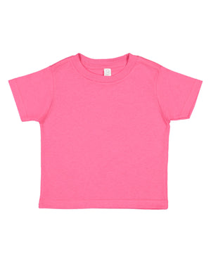 Rabbit Skins Toddler Fine Jersey T-Shirt - Hot Pink