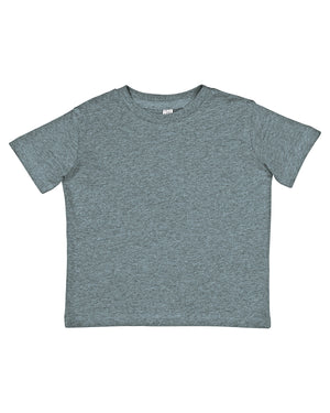 Rabbit Skins Toddler Fine Jersey T-Shirt - Ice Blackout