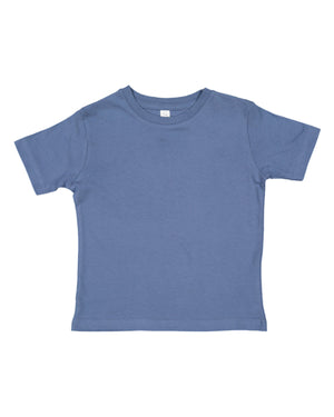 Rabbit Skins Toddler Fine Jersey T-Shirt - Indigo