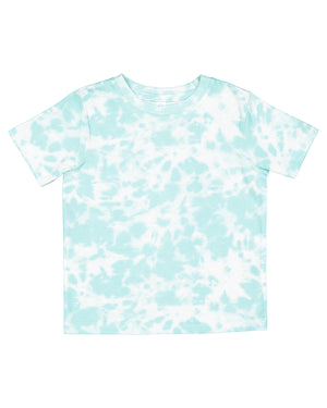 Rabbit Skins Toddler Fine Jersey T-Shirt - Island Tie Dye
