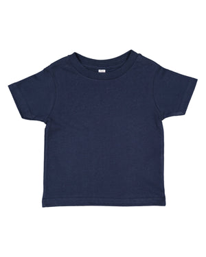 Rabbit Skins Toddler Fine Jersey T-Shirt - Navy