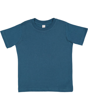 Rabbit Skins Toddler Fine Jersey T-Shirt - Oceanside