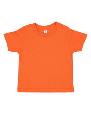Rabbit Skins Toddler Fine Jersey T-Shirt - Orange