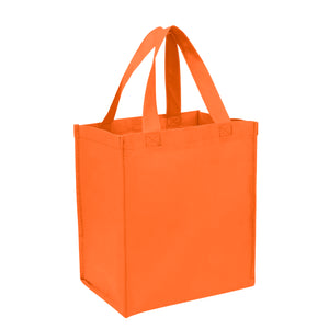 Non-Woven Shopping Tote Bag - Orange