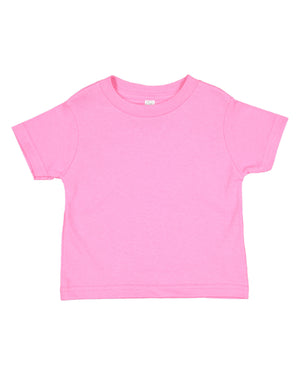 Rabbit Skins Toddler Fine Jersey T-Shirt - Raspberry