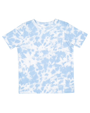 Rabbit Skins Toddler Fine Jersey T-Shirt - Sky Tie Dye
