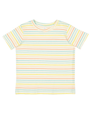 Rabbit Skins Toddler Fine Jersey T-Shirt - Sunkissed Stripe