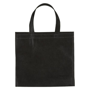 Non-Woven Mini Brochure Tote Bag - Black