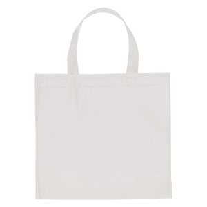 Non-Woven Mini Brochure Tote Bag - White