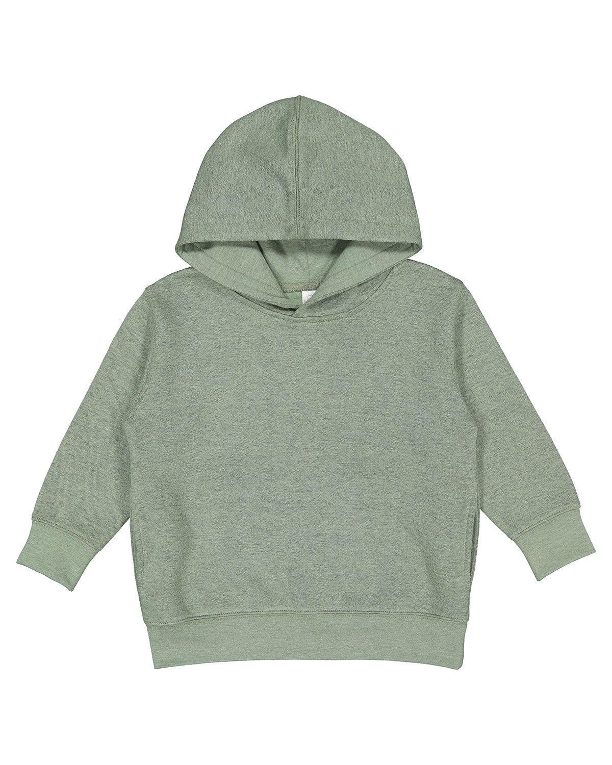 Rabbit Skins Toddler Pullover Fleece Hoodie - Bamboo Blackout