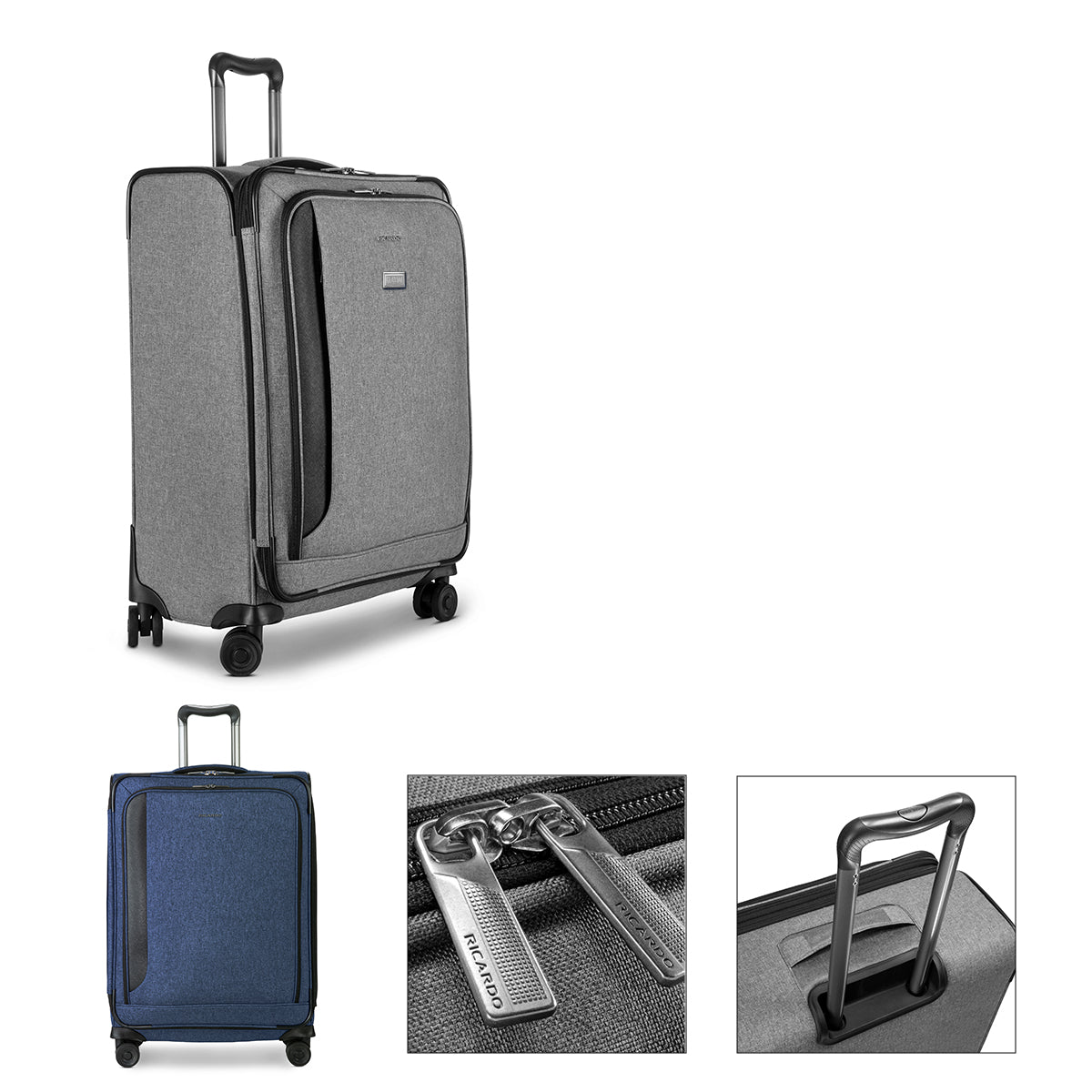 Ricardo® Malibu Bay 3.0 Softside Medium Check-In Expandable Spinner