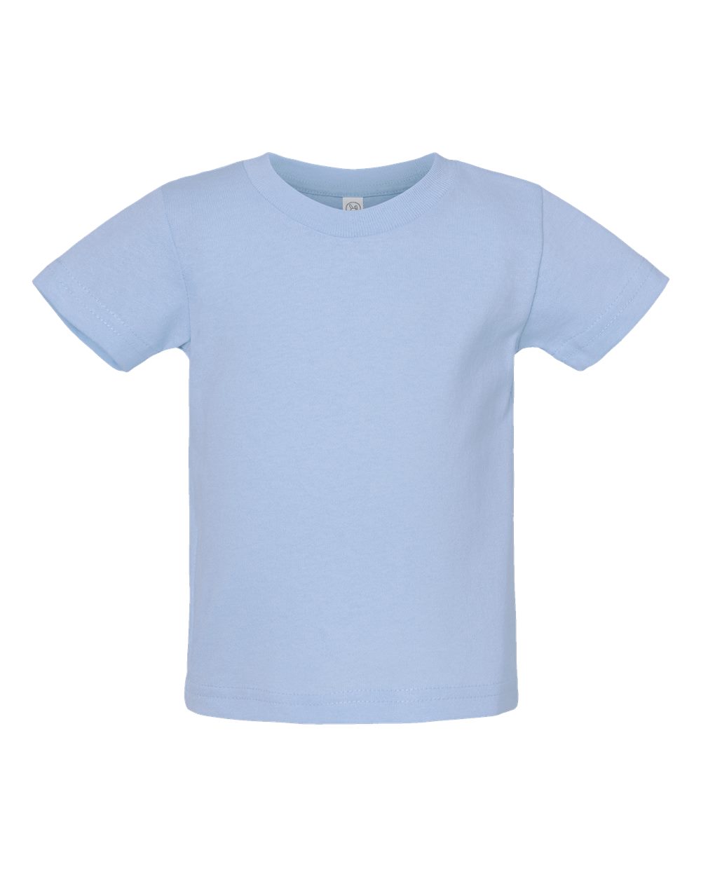 Rabbit Skins Infant Cotton Jersey T-Shirt - Light Blue