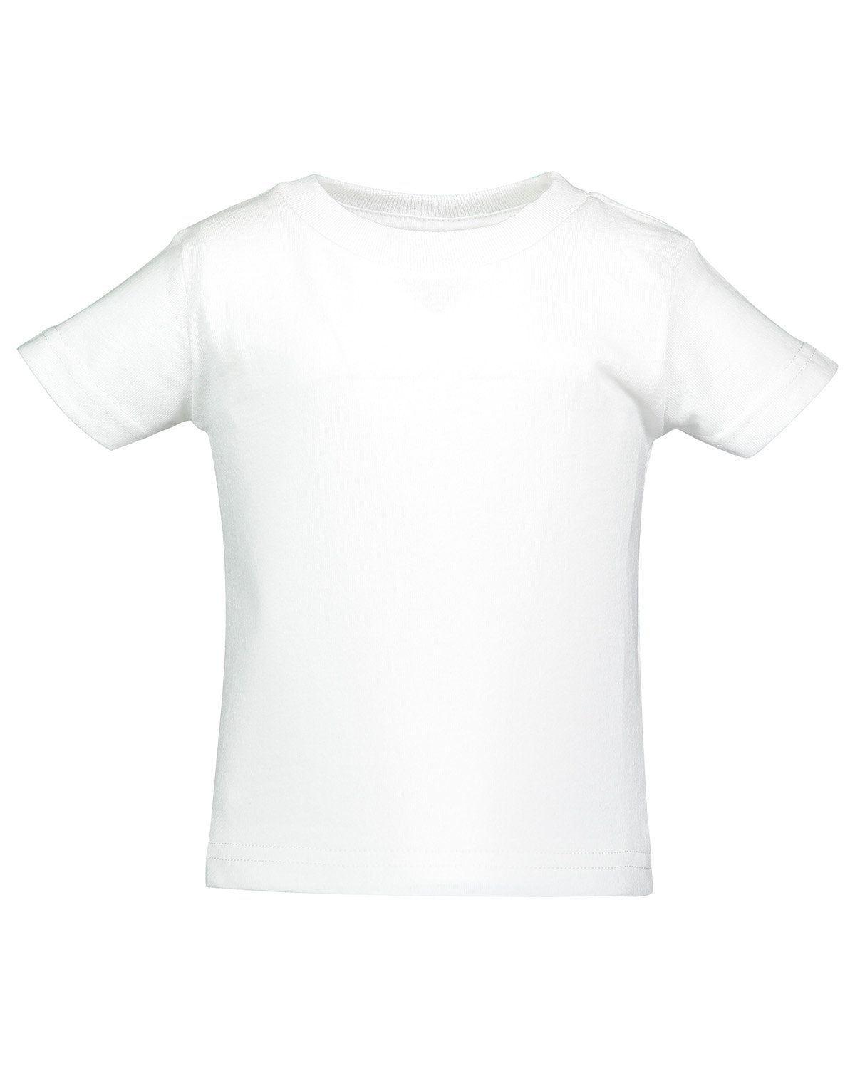 Rabbit Skins Infant Cotton Jersey T-Shirt - White