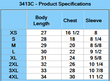 BELLA + CANVAS Unisex Triblend T-Shirt - Specs