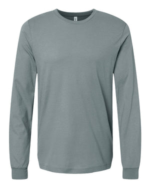 BELLA + CANVAS Unisex Jersey Long-Sleeve T-Shirt - Blue Storm