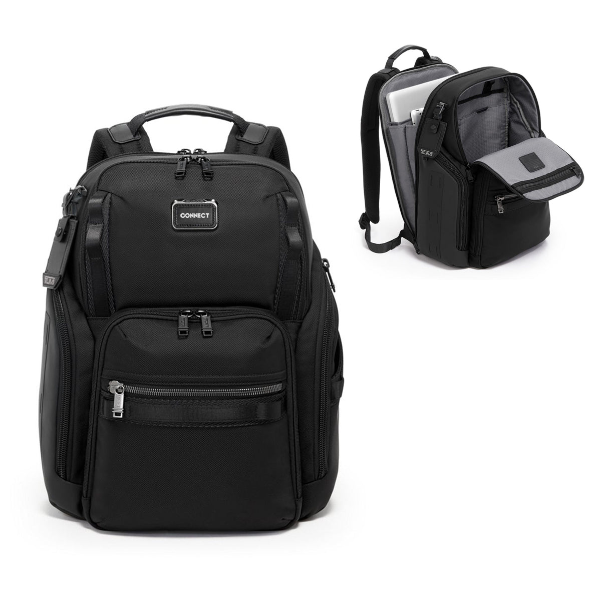 1 Laser Engraved Tumi Search Backpack