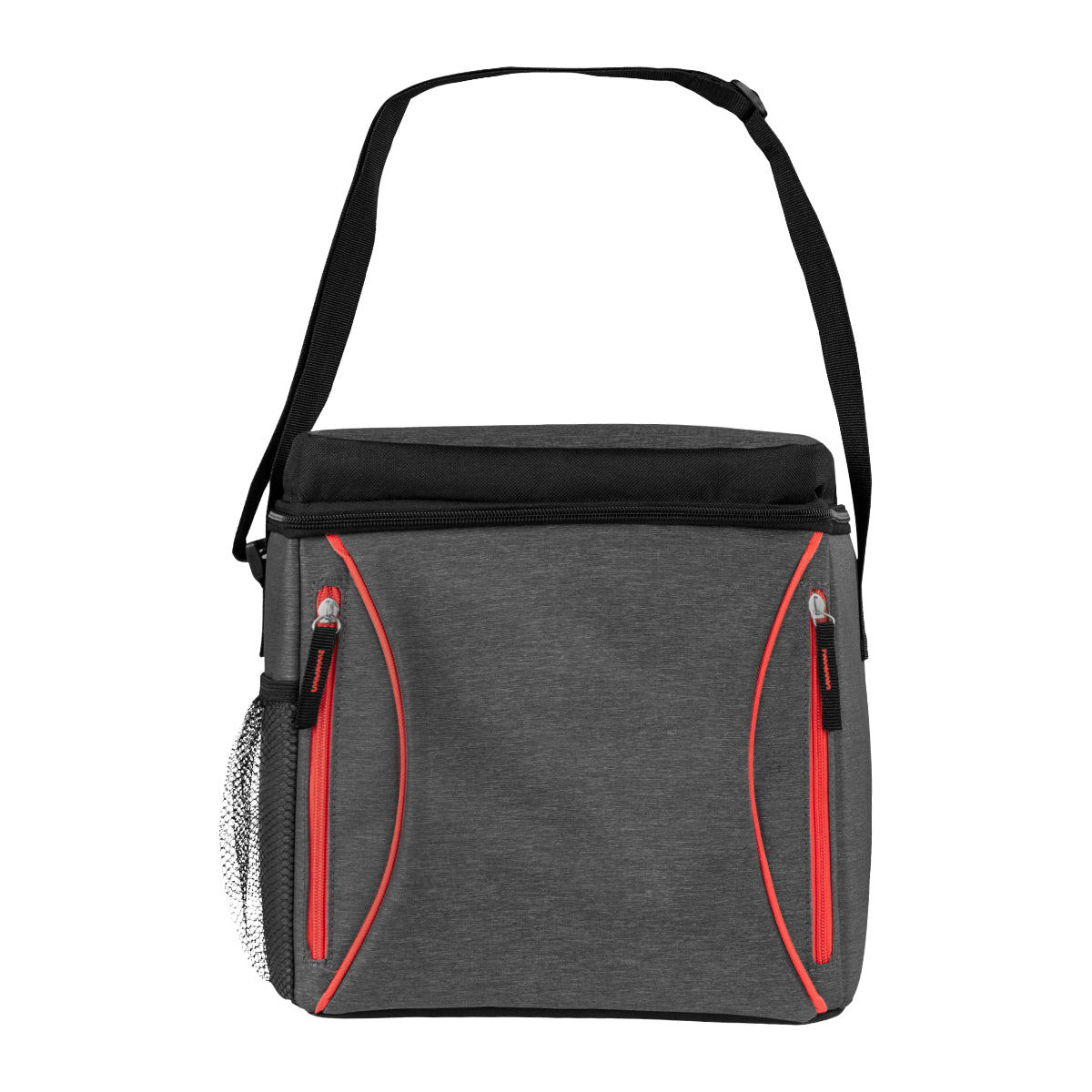 Haute Heathered 16-Can Cooler - Red With Gray