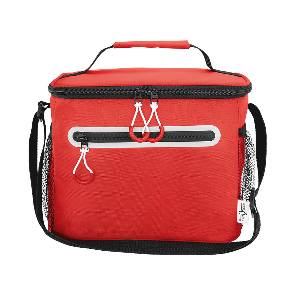 Kool Pak® 12 Can Cooler Bag - Red