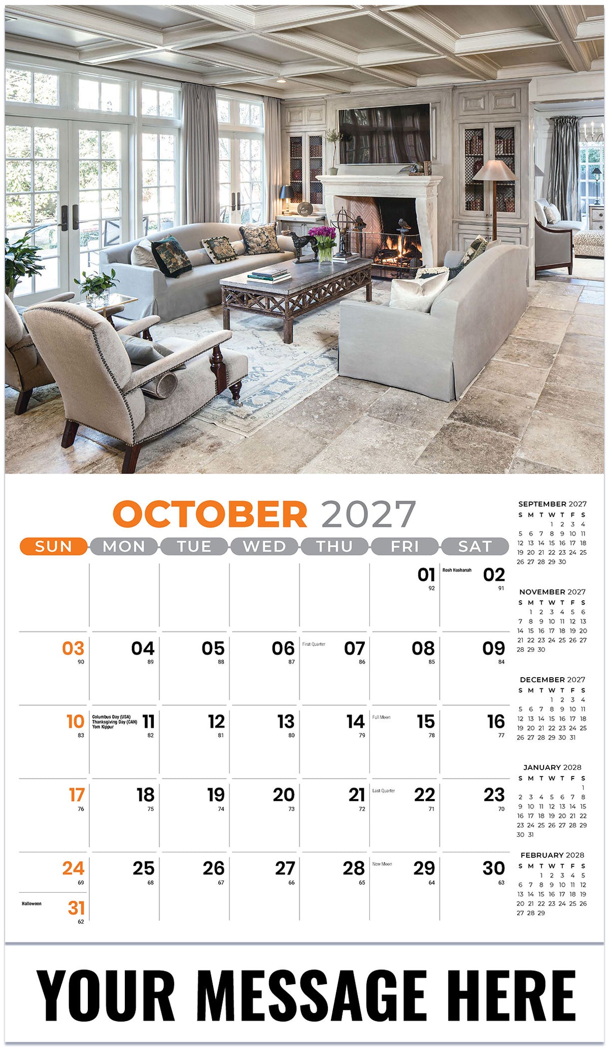 Decor and Design - 2027 Promotional Calendar