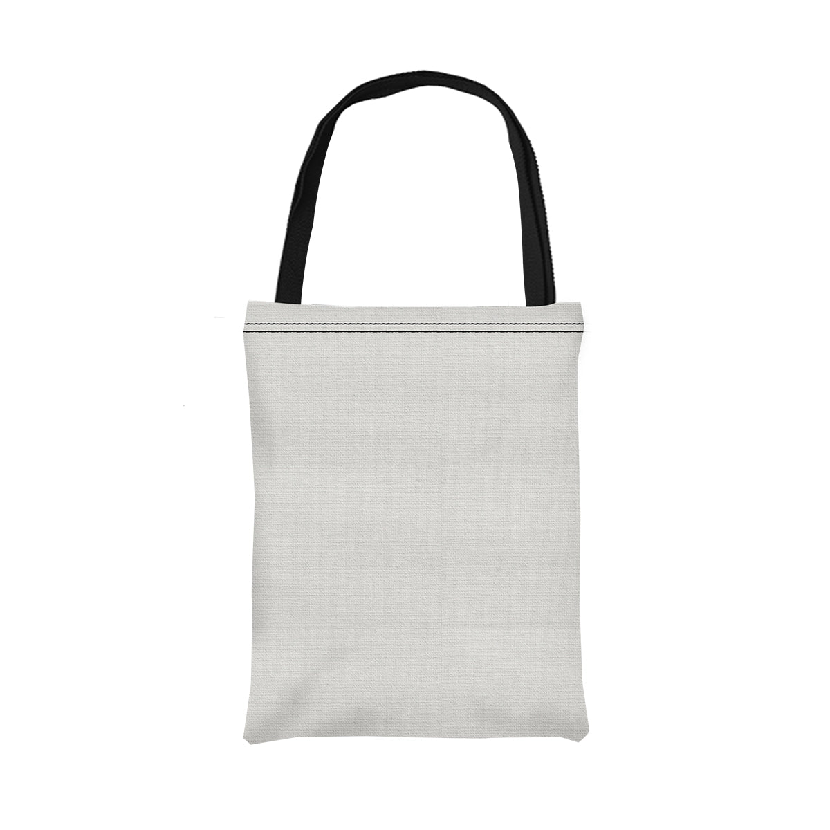 9" W X 12" H Canvas Bag - White