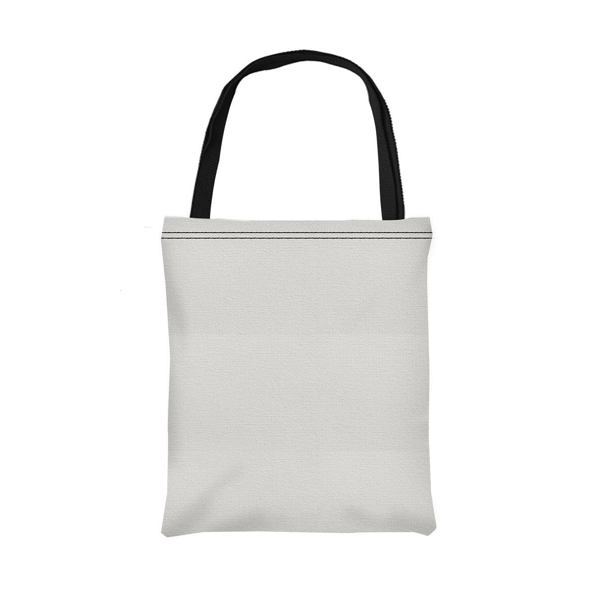 14" W X 16" H Canvas Bag - White