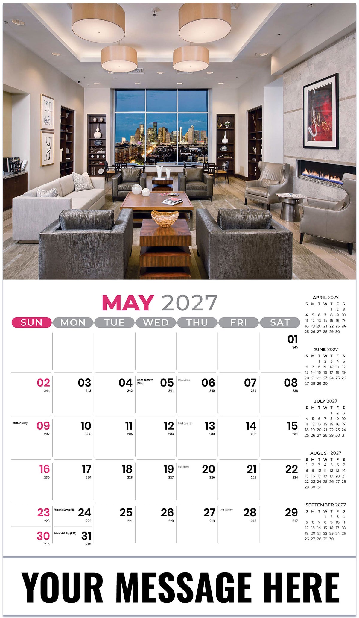 Decor and Design - 2027 Promotional Calendar