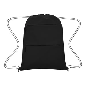 Affinity Soft Feel Drawstring Bag - Black