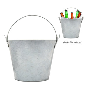 5 Liter Bevy Beverage Bucket - Silver
