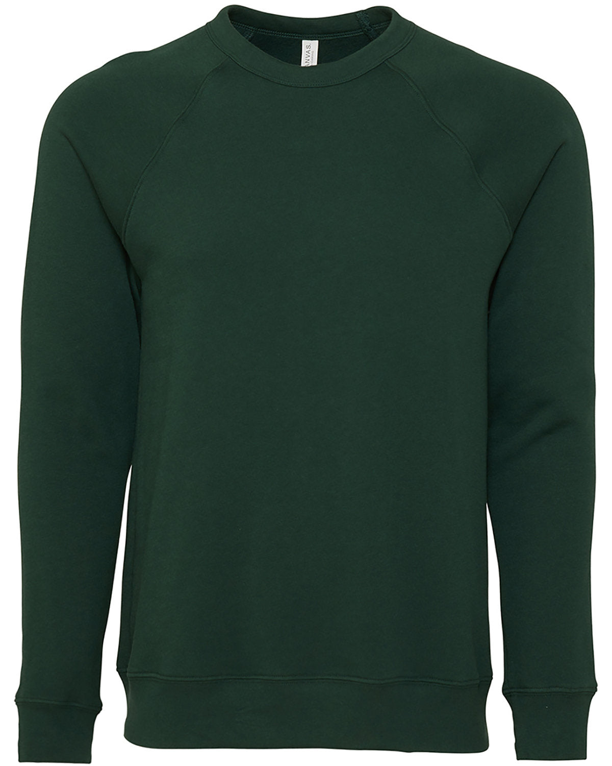BELLA + CANVAS Unisex Sponge Fleece Crewneck Sweatshirt - Forest
