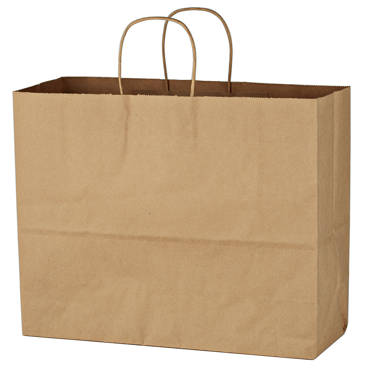 Kraft Paper Brown Shopping Bag - 16" x 12-1/2"